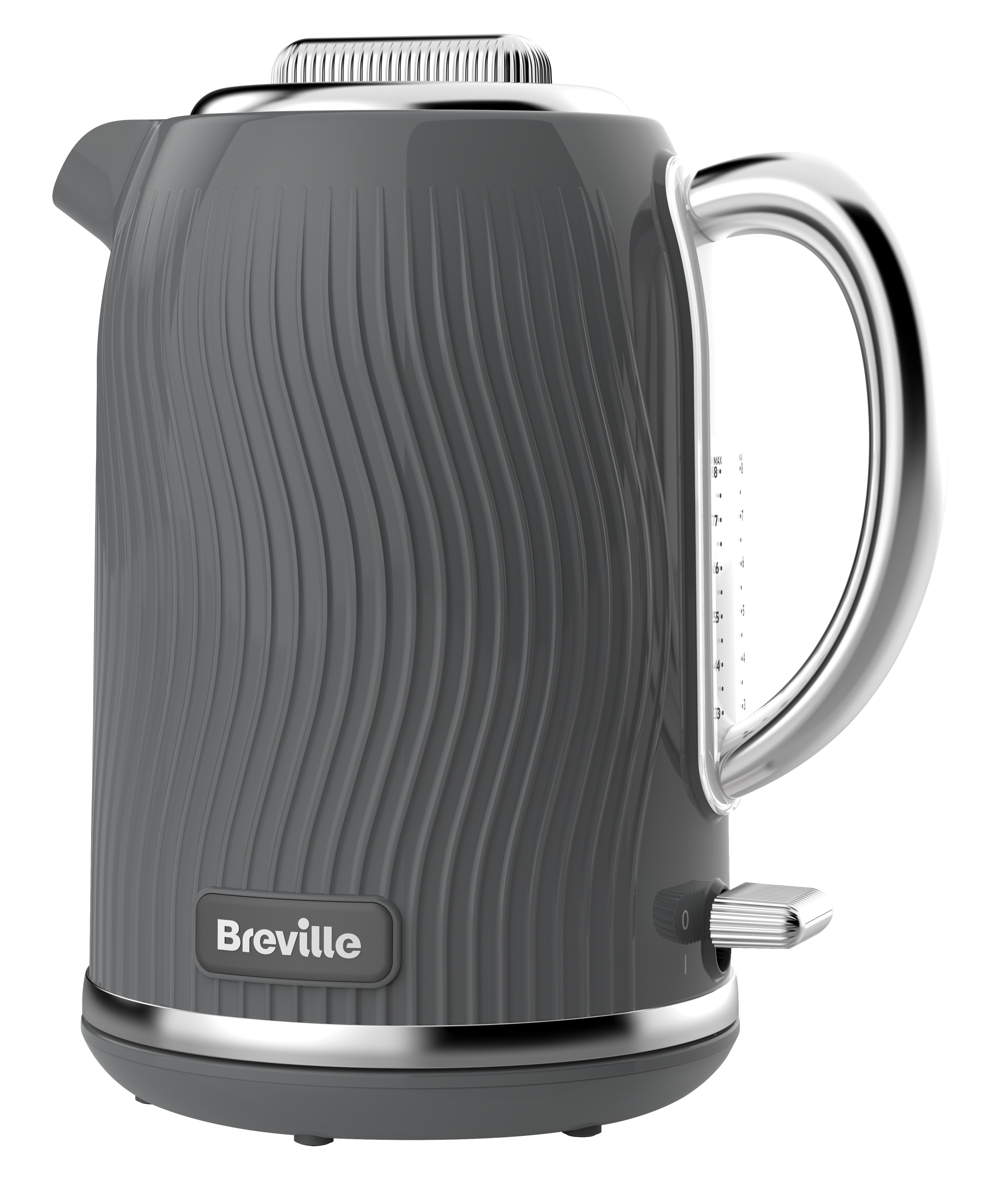 Breville Flow Collection Jug Kettle Grey Breville UK